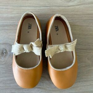 zara girls flat shoes